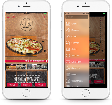 Mobile apps are a great way to share your business restaurant menus